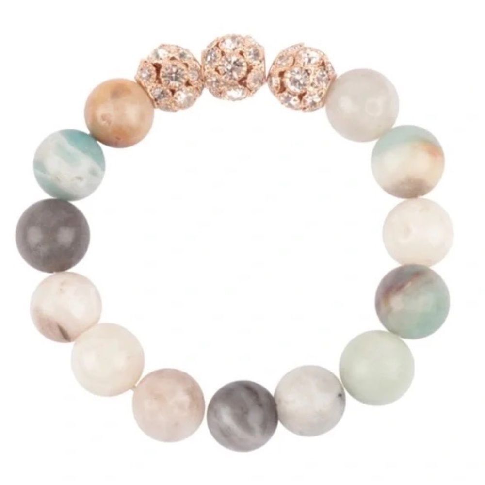 Rhinestone Glass Stone Bracelet